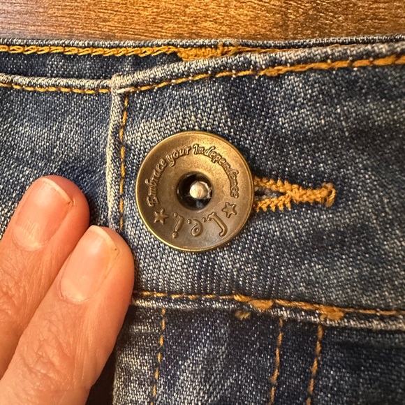 L.e.i Blue Denim Mini Skirt - Picture 4 of 4